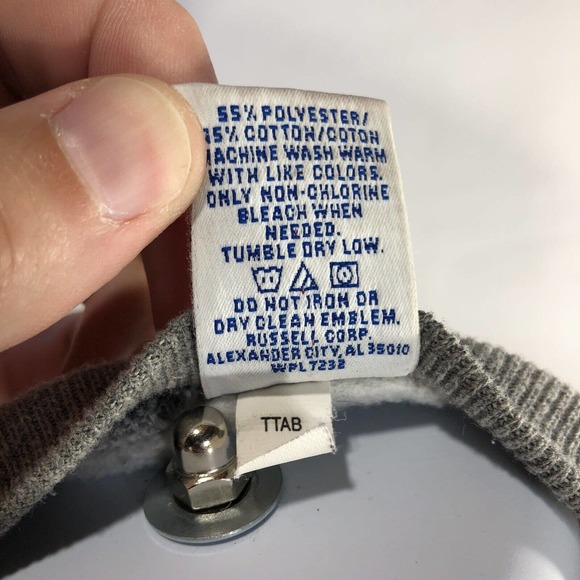 VTG MARTIN LUTHER KING JR SWEATSHIRT ADULT XL DOUBLE SIDED GRAY DISCOLORED - Picture 11 of 15